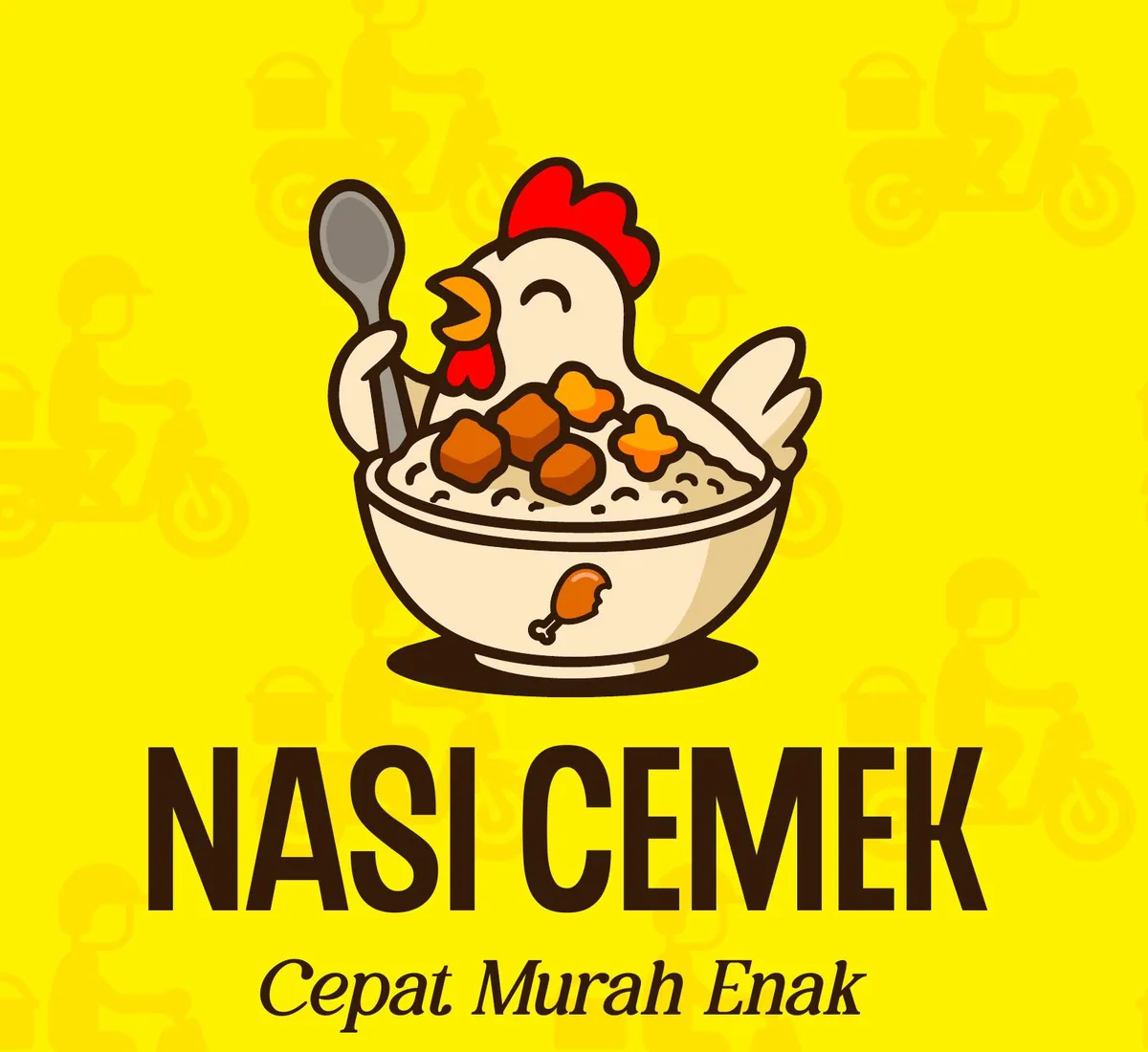 Nasi Cemek brand identity